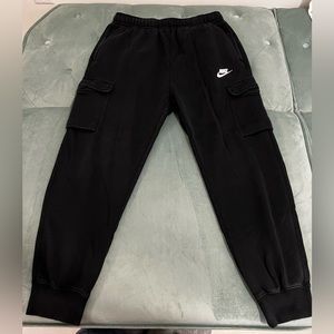 Nike Black Cargo Sweatpants Joggers